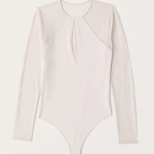 Abercrombie Long sleeve seamless bodysuit- NEW
